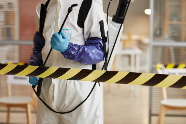 Professional Infectious Disease Decontamination technician working in Lewisville, NC